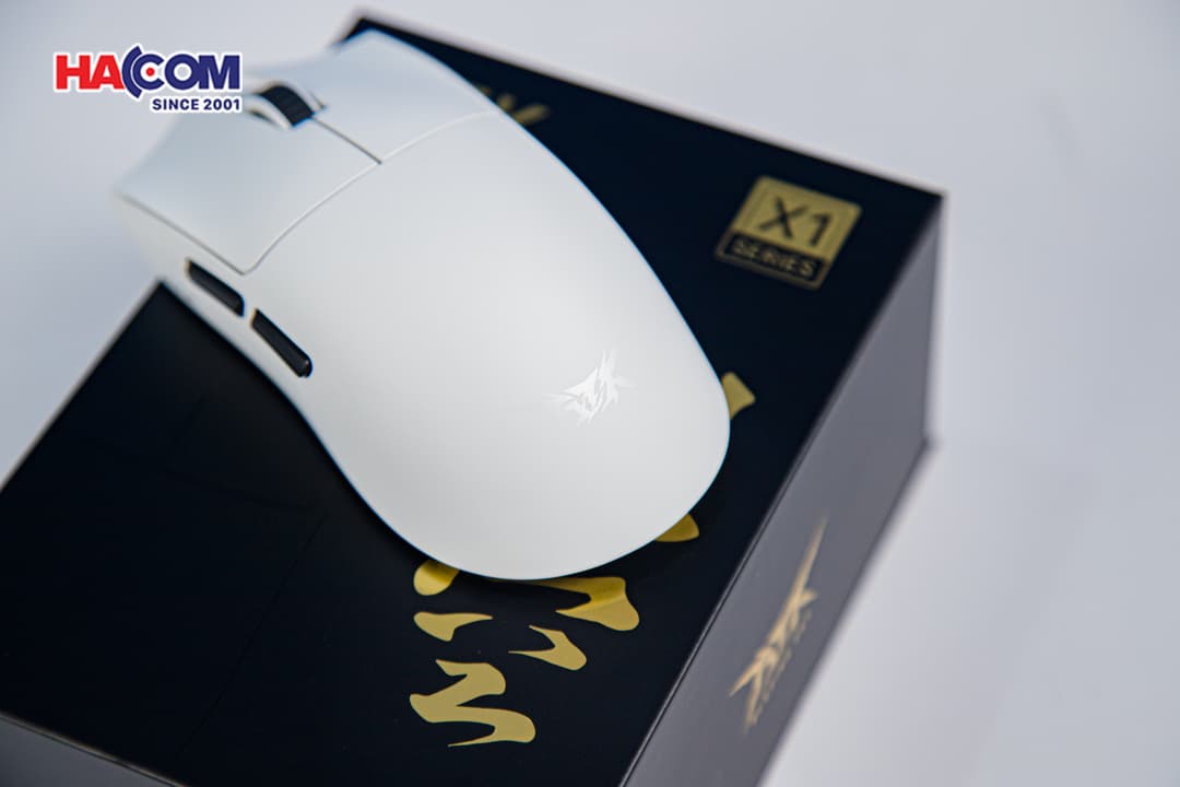 Chuột không dây ATK X1 - Màu Trắng 7