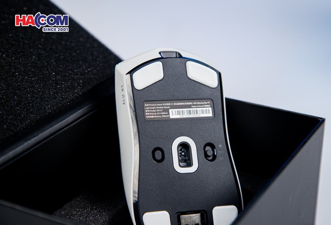 Chuột không dây ATK X1 - Màu Trắng 9