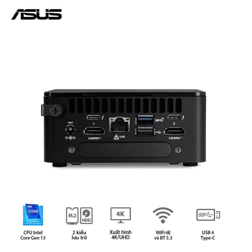 PC ASUS Intel NUC13 PRO Tall NUC13ANHI5 4