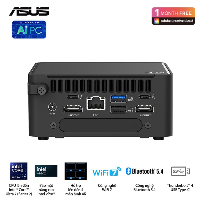 Mini PC Asus NUC 15 PRO (RNUC15CRHU700000I)  4