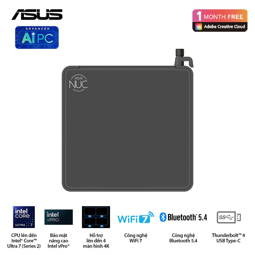Mini PC Asus NUC 15 PRO (RNUC15CRHU700000I)  7