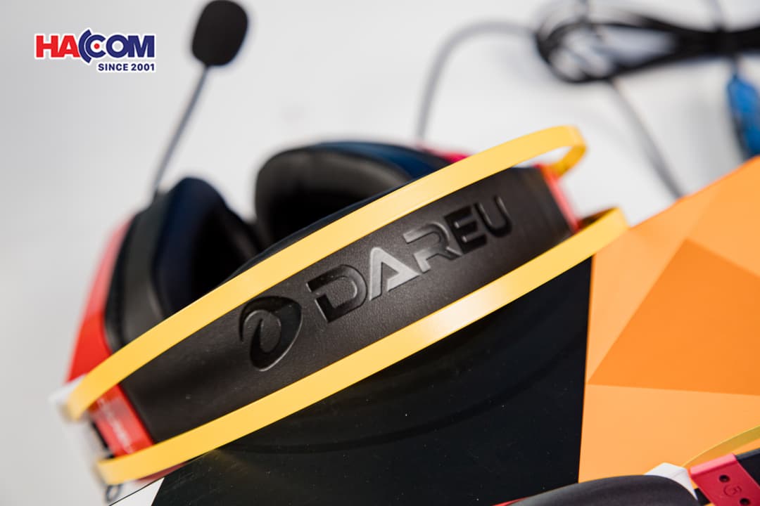  Tai nghe Gaming Dareu EH732 RGB (Màu Đỏ) 9