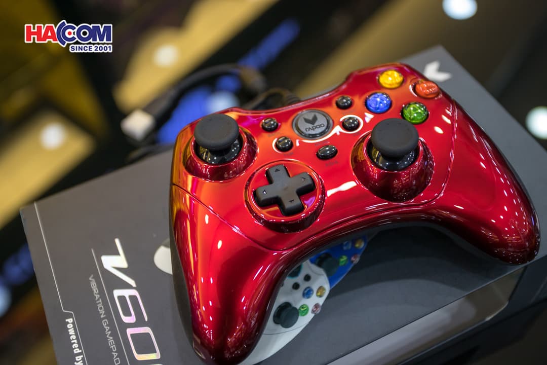  Tay cầm game RAPOO V600 Red 9