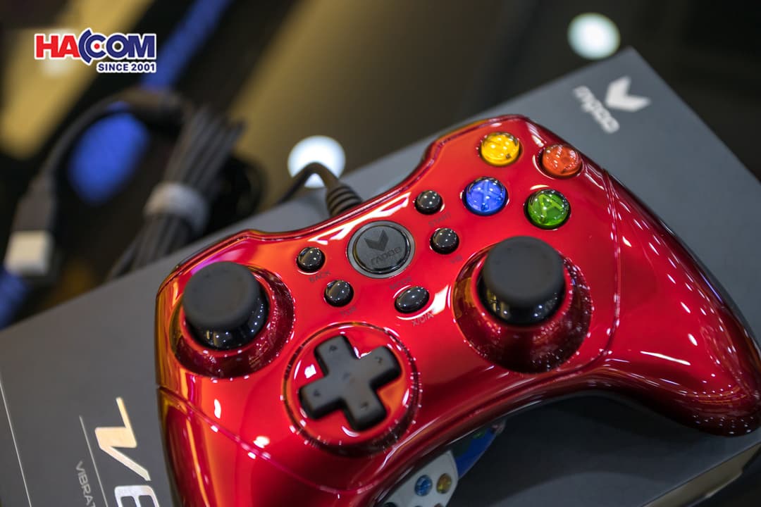  Tay cầm game RAPOO V600 Red 10