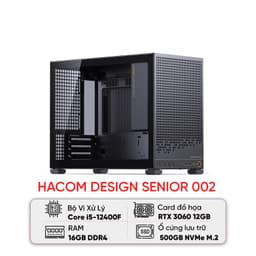 PC HACOM DESIGN SENIOR 002 (Intel i5 12400F / VGA RTX 3060 )