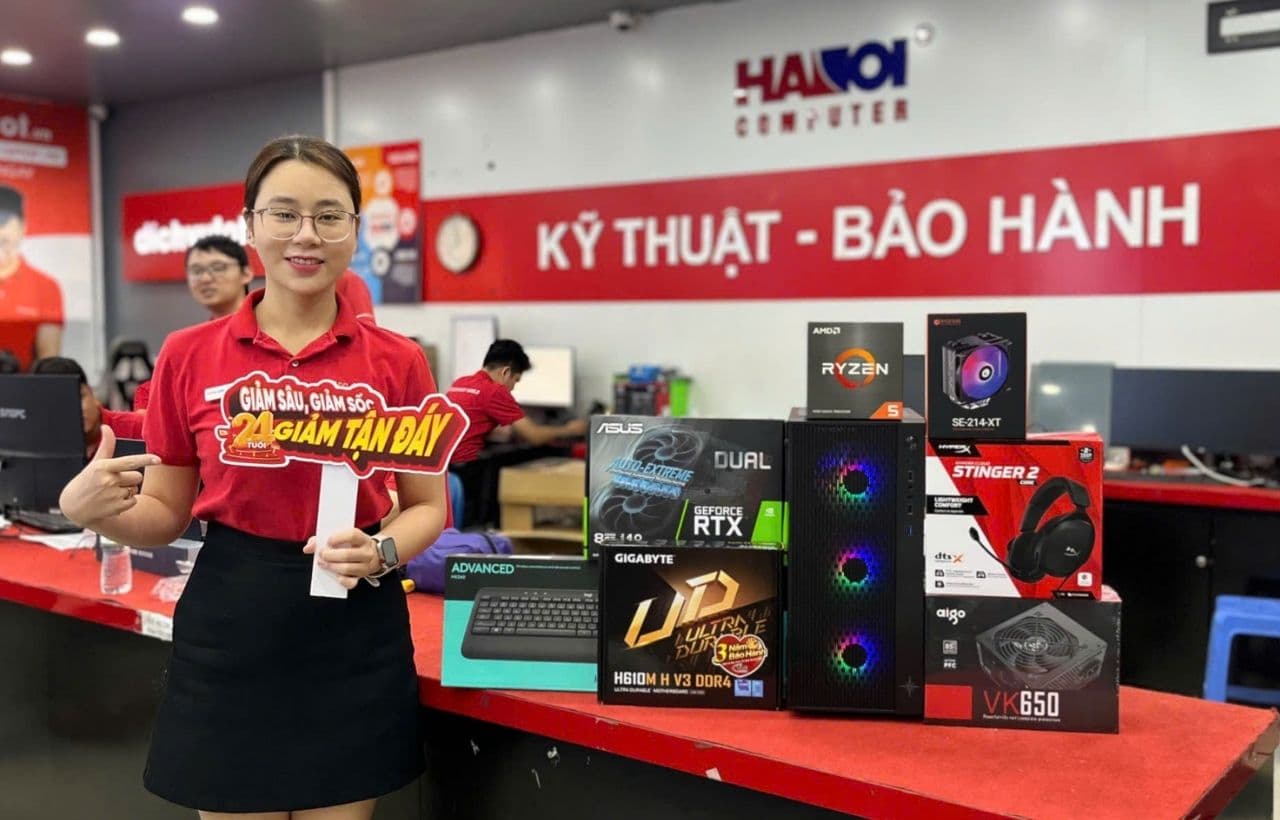 Build PC online giá rẻ