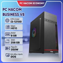 PC HACOM BUSINESS V8 (Intel i3 12100 / 8GB RAM / 256GB SSD )