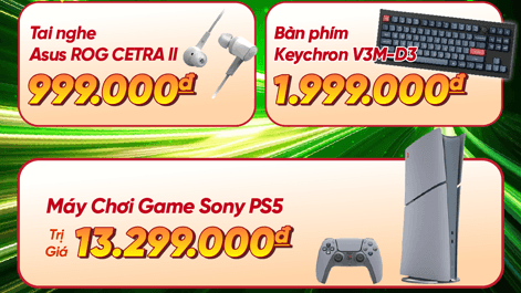 Mua Laptop RTX 50 Series – Trúng Ngay Quà Xịn