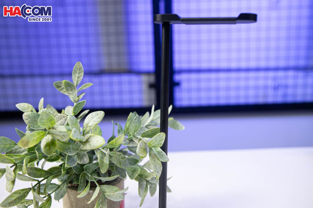 Giá treo tai nghe Crossline EJ9 màu đen - Hợp kim nhôm và PU 4