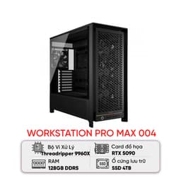 PC HACOM WORKSTATION PRO MAX 004  (Ryzen Threadripper 9960X / 4TB SSD / 128GB RAM / RTX 5090)