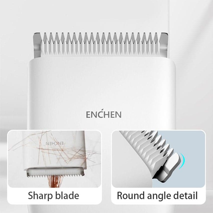 Tông Đơ Cắt Tóc Enchen Boost - Màu Trắng 5