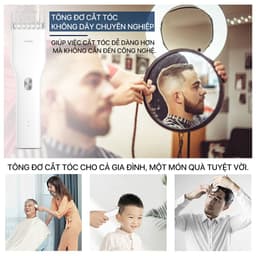 Tông Đơ Cắt Tóc Enchen Boost - Màu Trắng 6