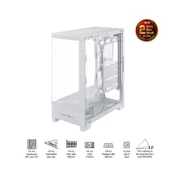 Vỏ Case Asus A31 TG WHITE (ATX/Mid tower) 3