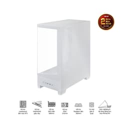 Vỏ Case Asus A31 TG WHITE (ATX/Mid tower) 4