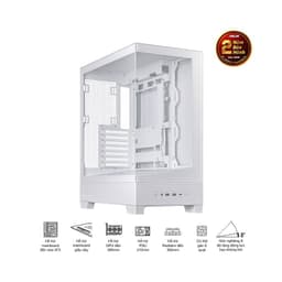 Vỏ Case Asus A31 TG WHITE (ATX/Mid tower) 5