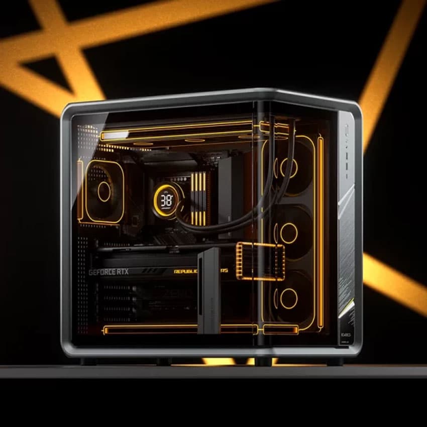 Vỏ case JONSBO BO400CG (ATX0 fan) 4