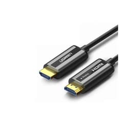 Cáp HDMI 2.0 sợi quang hợp kim kẽm 30m hỗ trợ 4K/60Hz chính hãng Ugreen 50217(CABH0424)