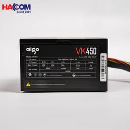 Nguồn máy tính AIGO VK450 - 450W (Màu Đen) 5