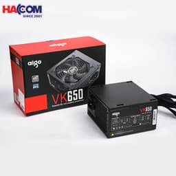 Nguồn máy tính AIGO VK650 - 650W (80 Plus/ Active PFC/ Single Rail) 4