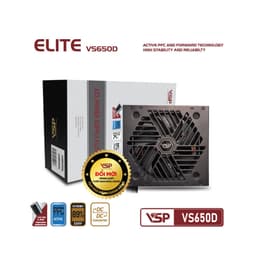 Nguồn VSP ELITE VS650D - 650W (A.PFC/DC TO DC)