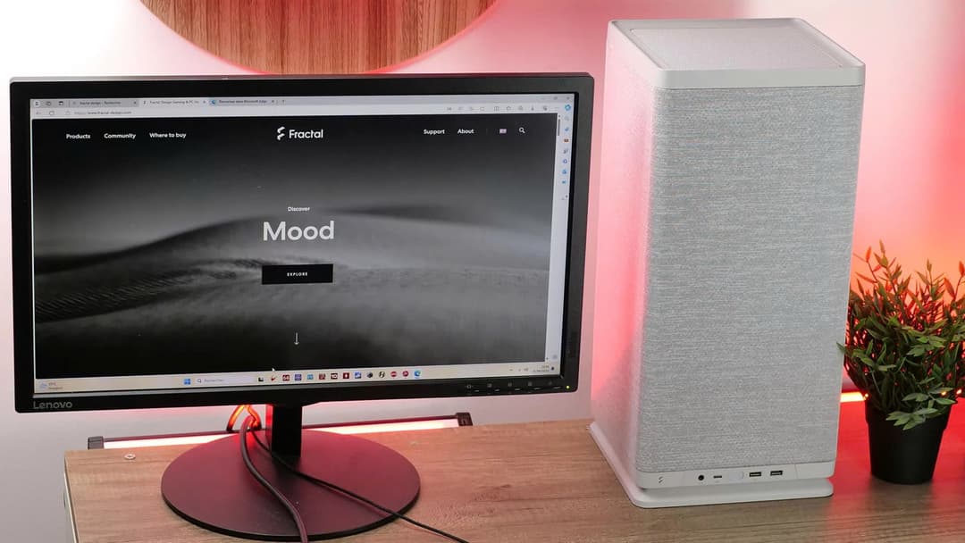 Vỏ Case Fractal Design Mood Black (Mini ITX/1fan) 2