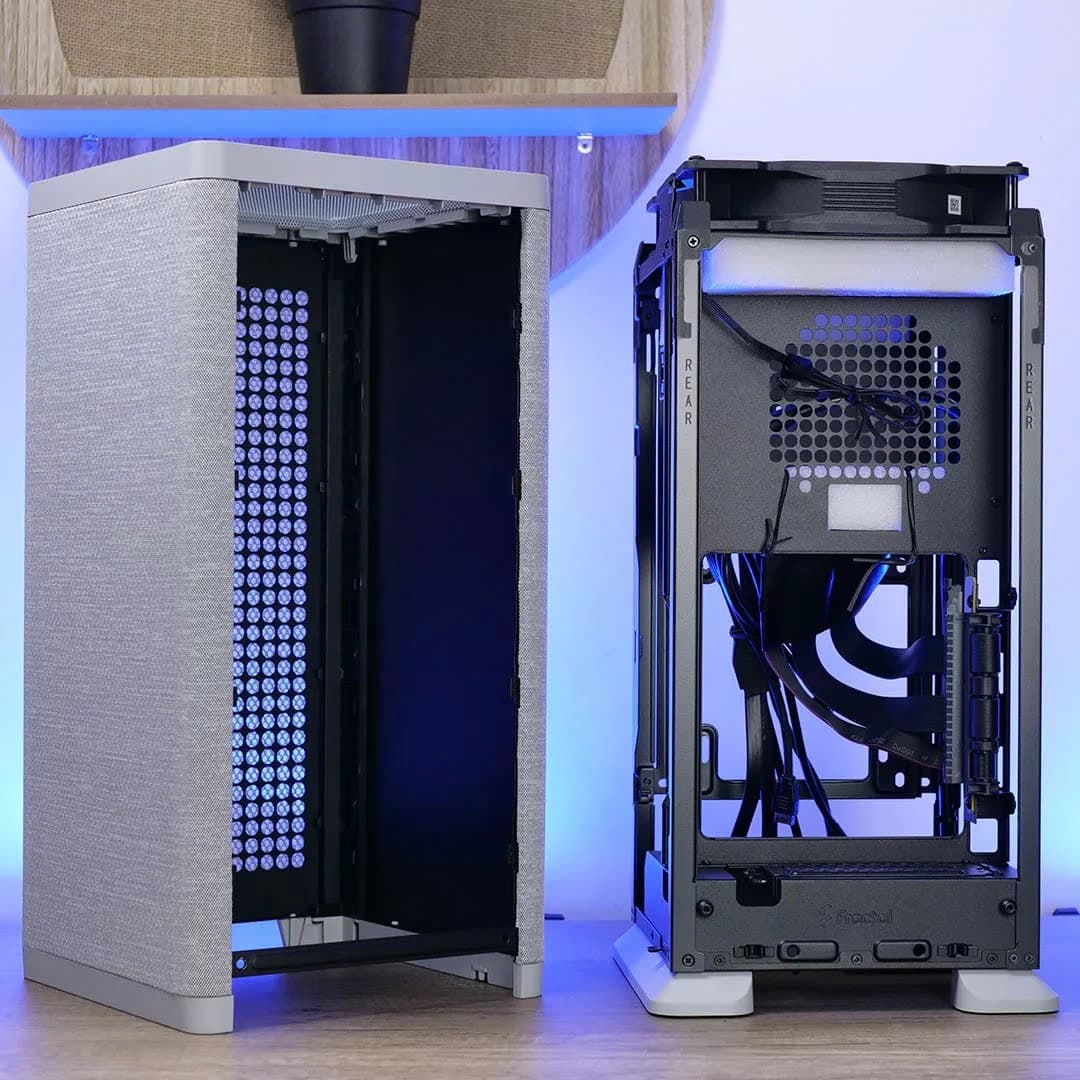 Vỏ Case Fractal Design Mood Black (Mini ITX/1fan) 3