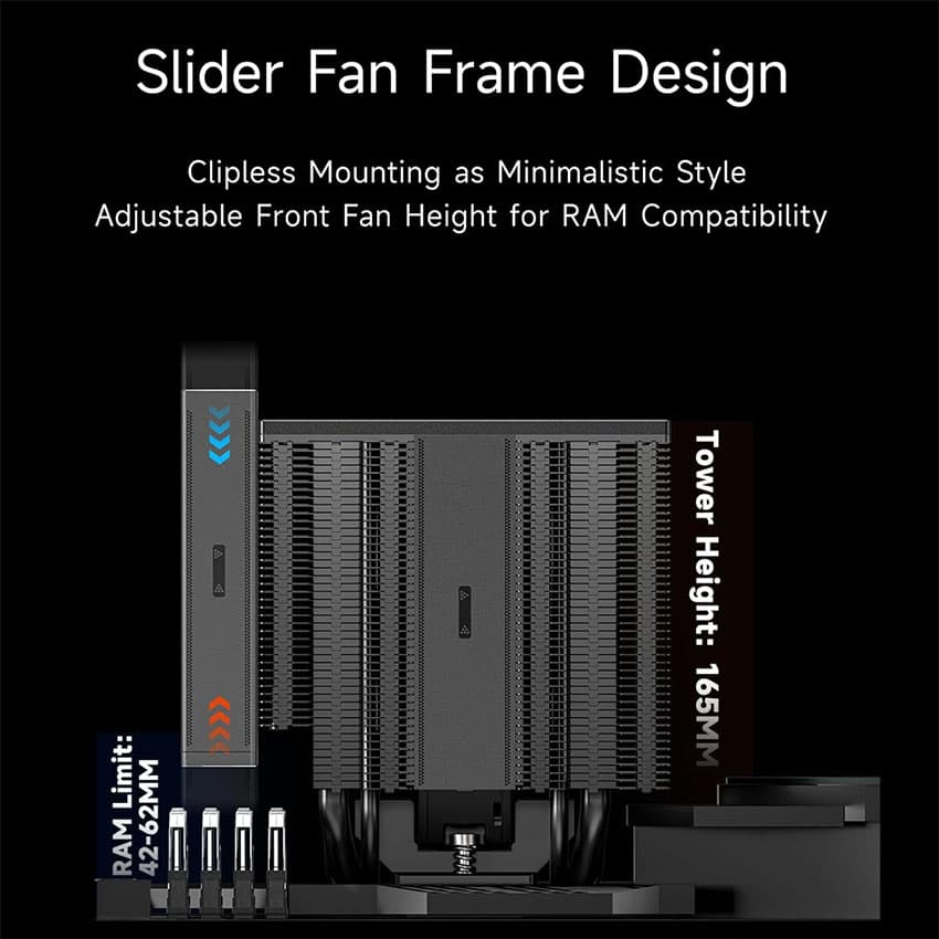 Tản nhiệt khí PC COOLER RZ820 Black 5