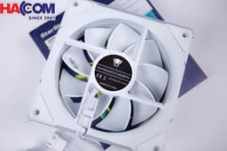 Fan JUNGLE LEOPARD StarStone V1 White Reverse (cánh đảo chiều) 3