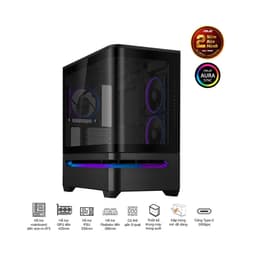 Vỏ Case ASUS Prime AP202TG Black (mATX/ 0 fan)