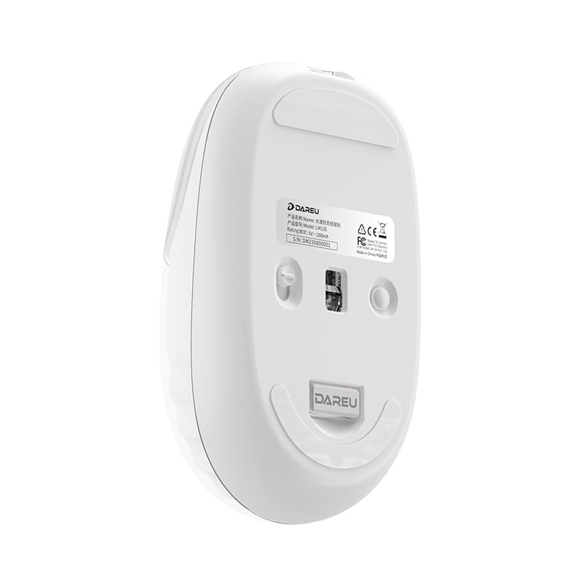 Chuột không dây Dareu LM135D - Màu Trắng 4