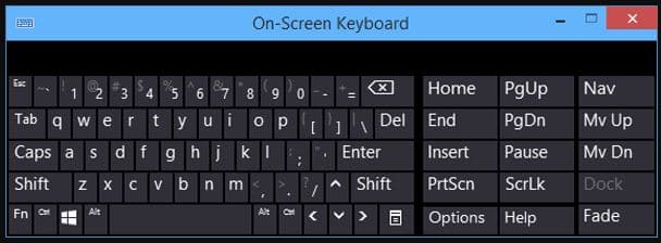 Hướng dẫn mở bản phím ảo trên máy tính 