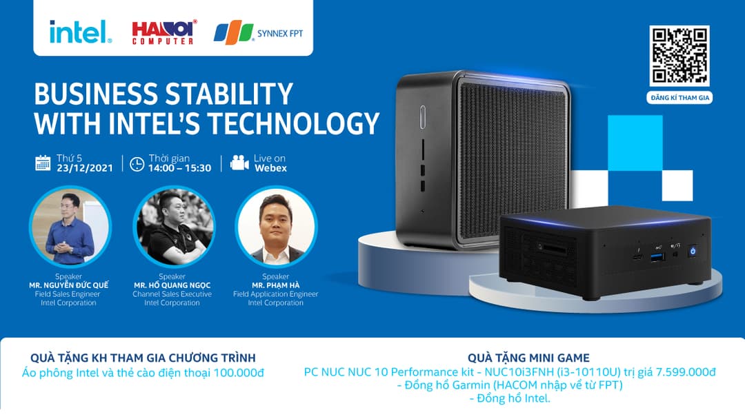 Sự kiện Business Stability with Intel’s Technology
