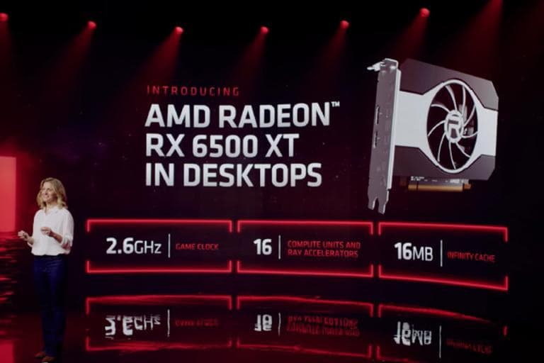 Vén màn những hạn chế trên card đồ họa giá rẻ Radeon RX 6500 XT
