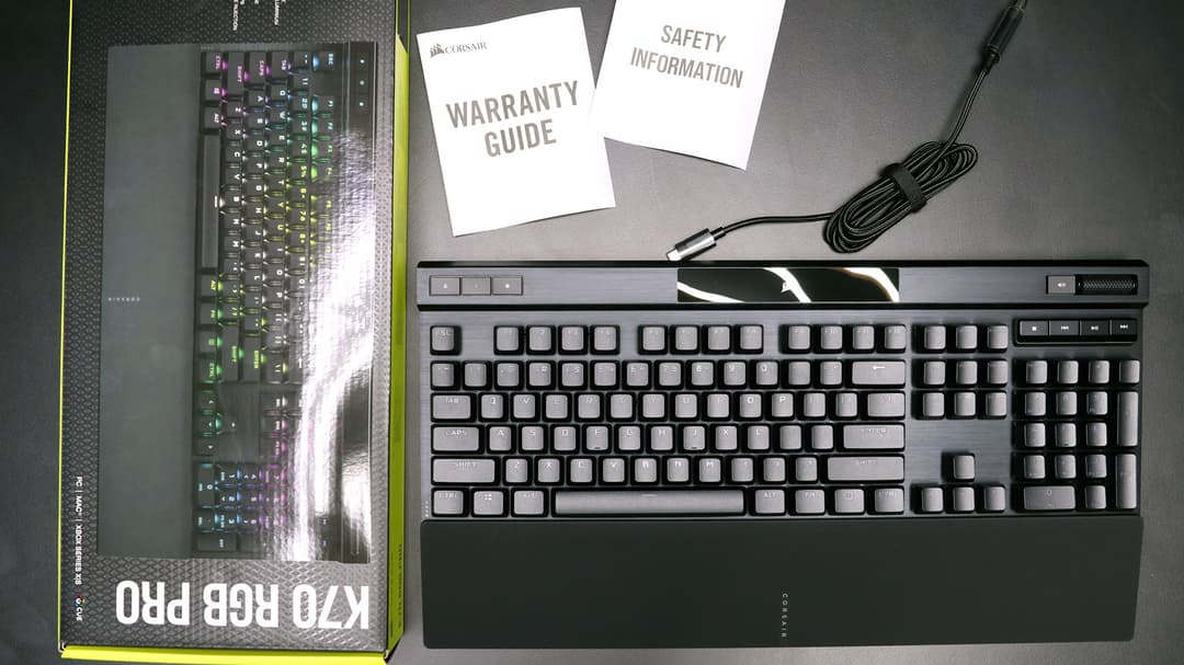 Corsair K70 RGB Pro – Đầy đủ phím, nhiều tính năng, hoàn thiện tốt