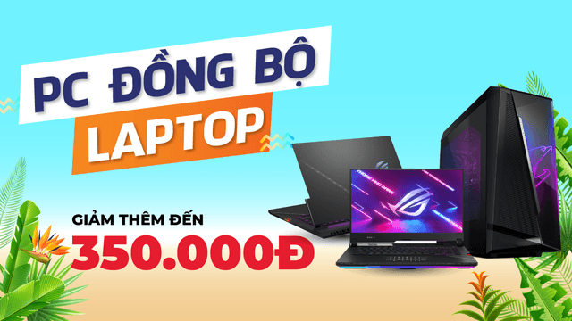Chương trình Khuyến mại Vàng PC/Laptop tại HACOM