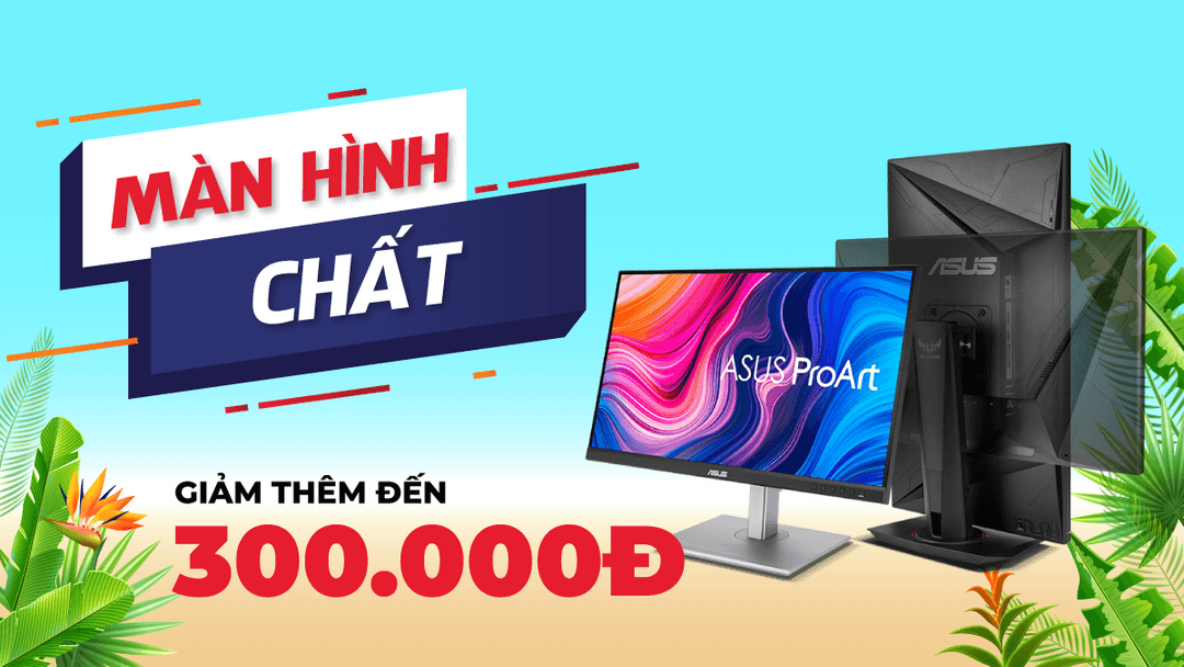 Chương trình Chào hè 2022 giảm giá màn hình chất lên đến 300k tại HACOM