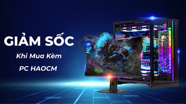 Chương trình Khuyến mại Giảm Gía Sốc Mua Gaming Gear Kèm PC GAMING HACOM