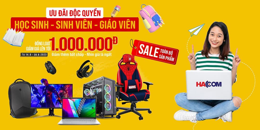 Back to School - GIẢM THÊM BẤT CHẤP, NHÌN GIÁ LÀ NGẤT!