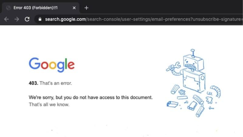 Lỗi 403 forbidden là gì? Hướng dẫn cách sửa lỗi nhanh chóng đơn giản