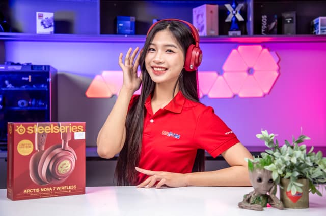Mở hộp tai nghe SteelSeries Nova 7 Wireless Dragon Limited Edtition - Chú rồng đỏ rực lửa!