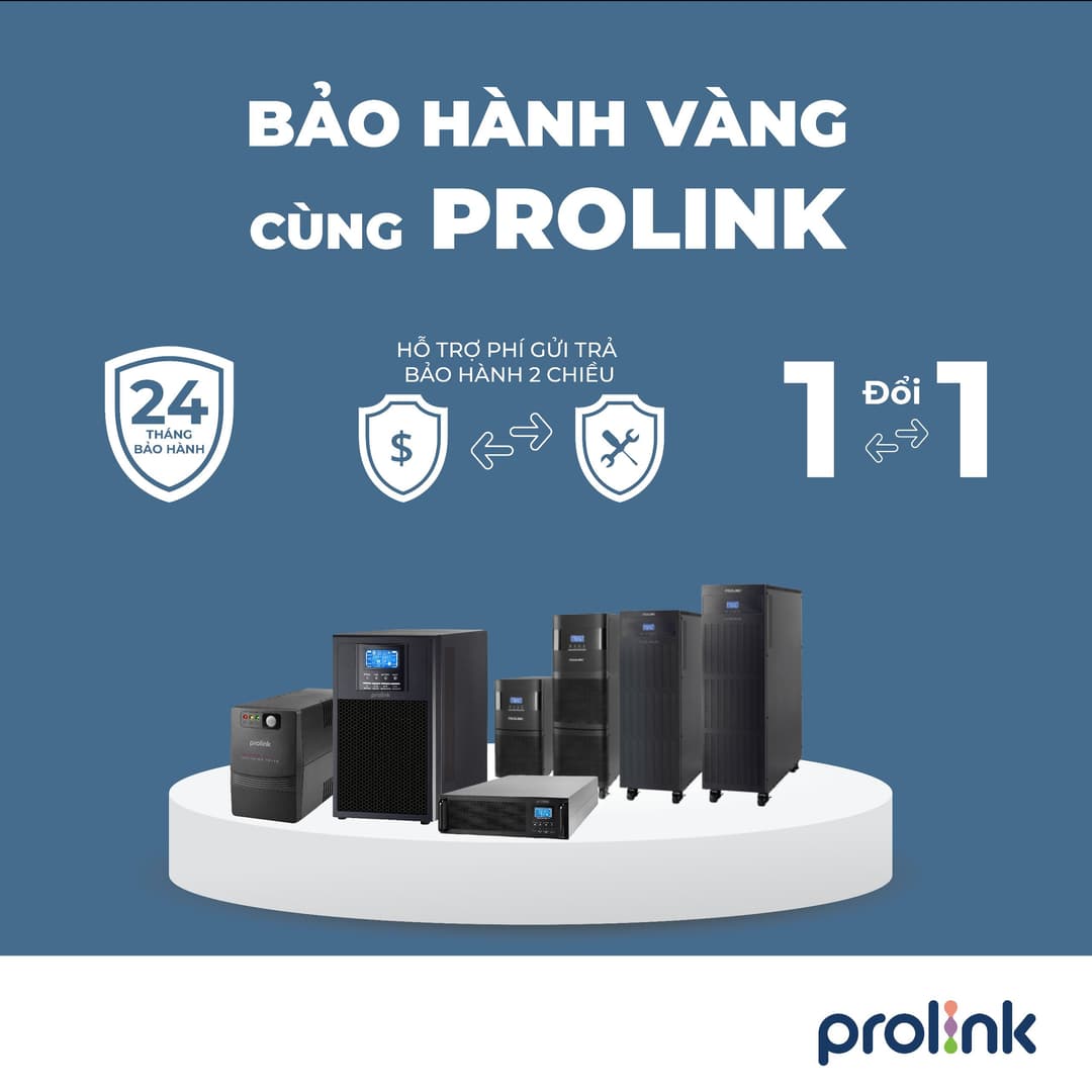 BẢO HÀNH VÀNG CÙNG PROLINK