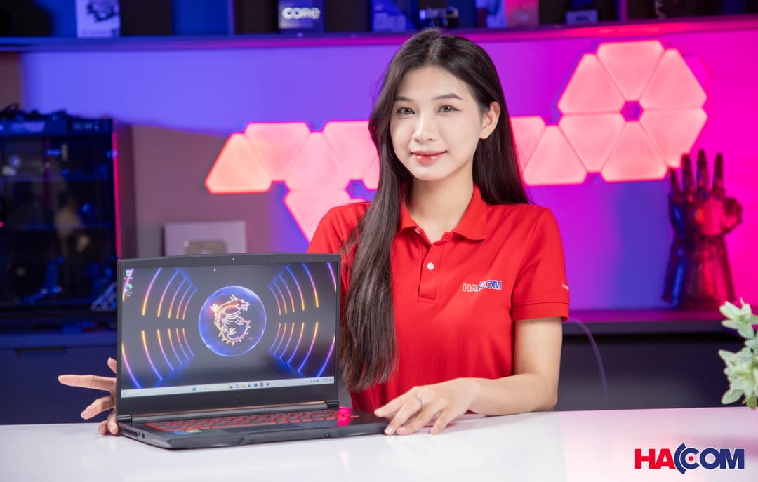 Laptop Gaming MSI GF63 - Mạnh mẽ từ thiết kế đến hiệu năng