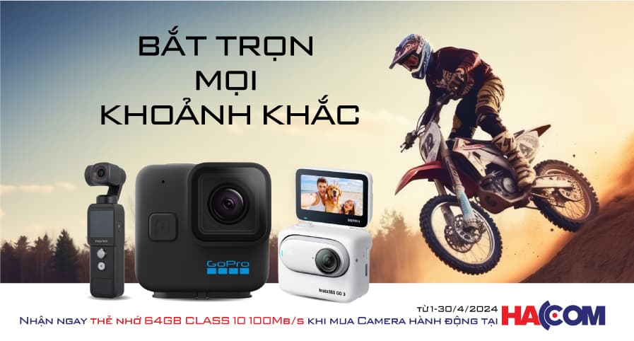 MUA 1 TẶNG 1 - KHUẤY ĐỘNG MÙA HÈ VỚI GO PRO