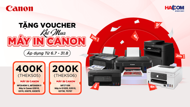 CÙNG CANON CHÀO HÈ GIẢM GIÁ CỰC SỐC