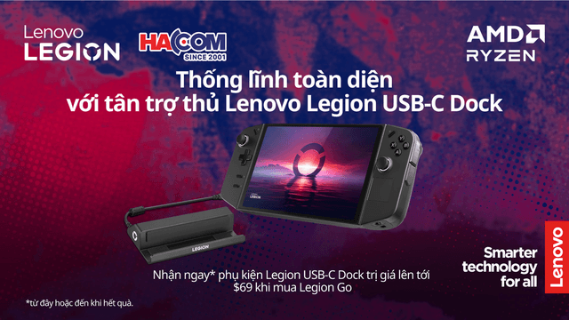 Back To School cùng Lenovo Legion Go!