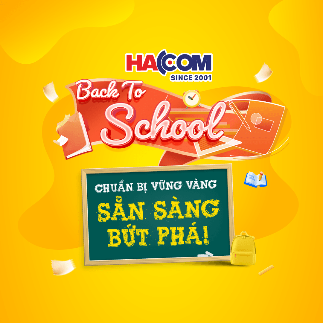 BACK TO SCHOOL - COMBO KHUYẾN MÃI SIÊU HỜI