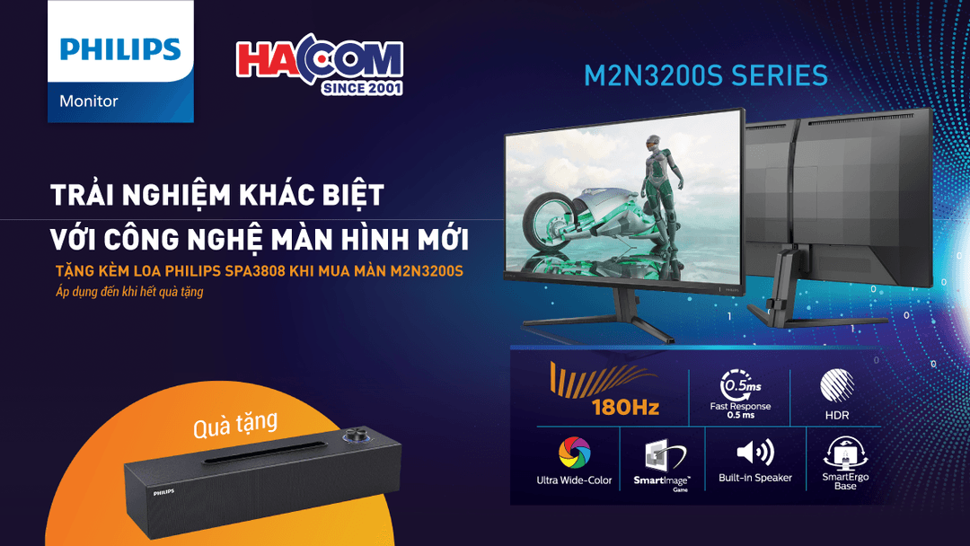 Trải nghiệm đỉnh cao cùng màn hình Gaming Philips và loa Philips cao cấp