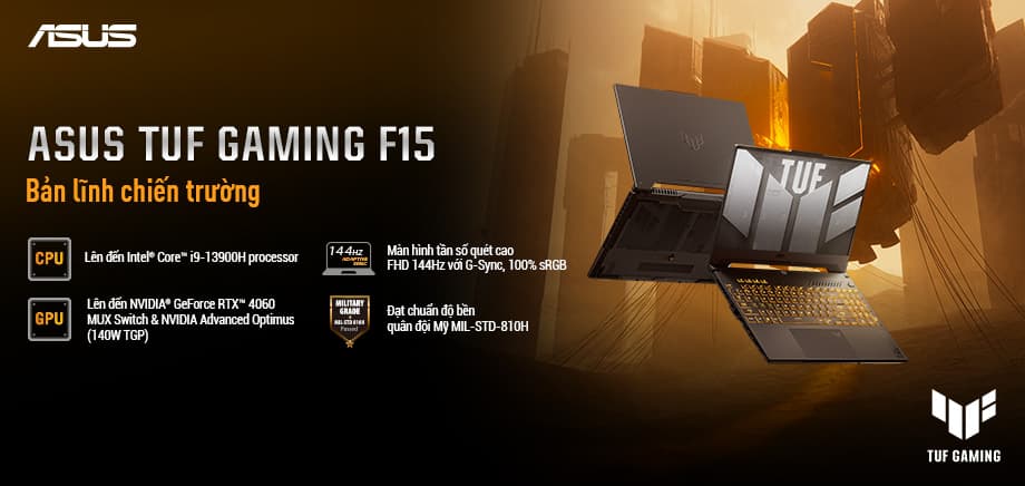 ĐÁNH GIÁ CHI TIẾT ASUS GAMING TUF FX507VU-LP315W