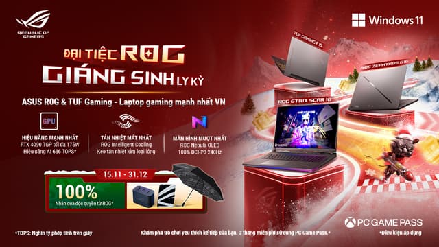 GIÁNG SINH TRỌN VẸN NGẬP TRÀN NIỀM VUI VÀ SẴN SÀNG CHO NHỮNG CHIẾN TRẬN CHIẾN NẢY LỬA!