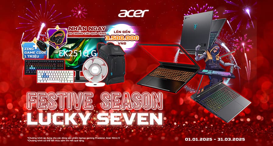 ACER FESTIVE SEASON LUCKY SEVEN